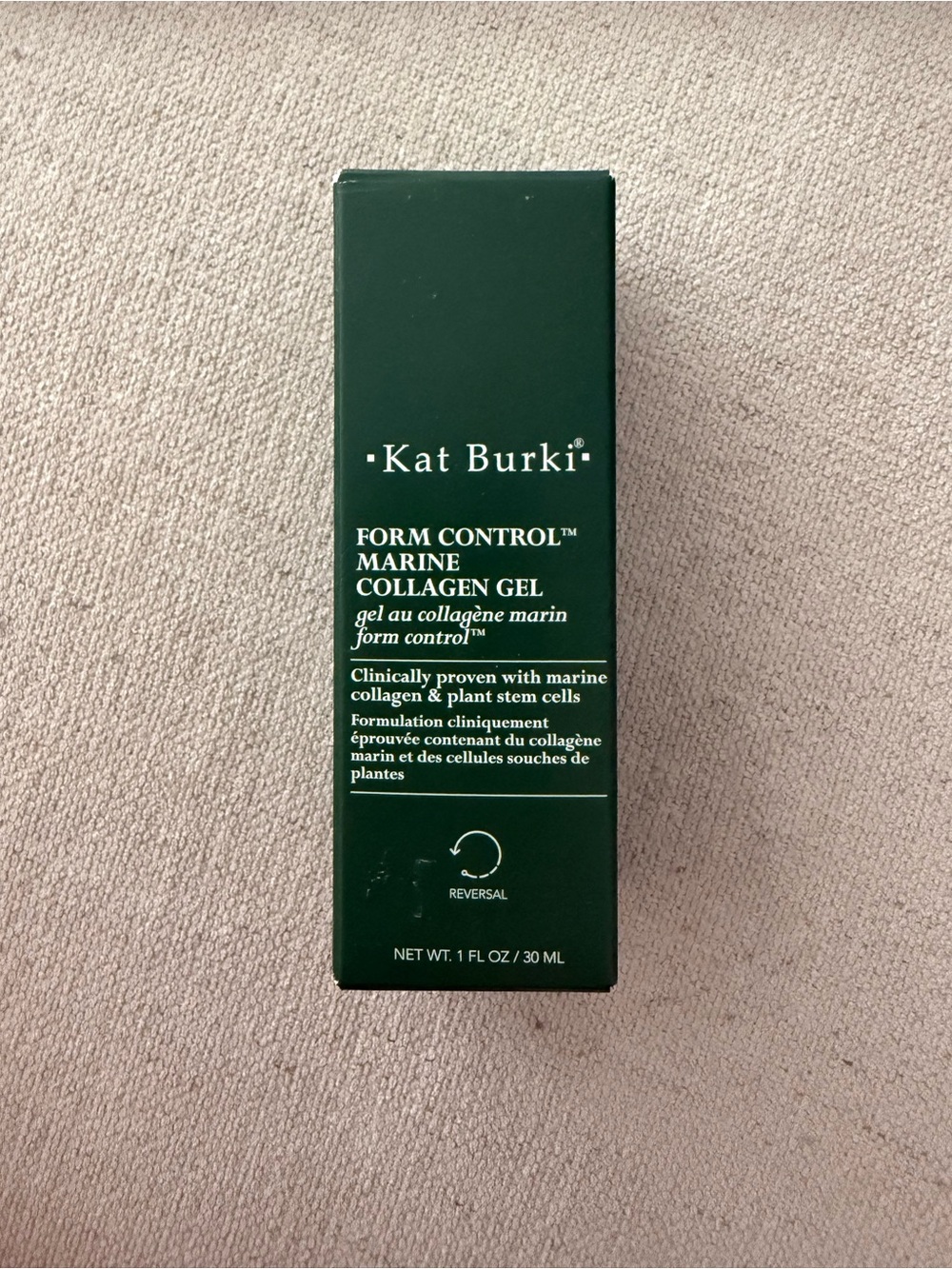 Kat Burki Form Control Marine Collagen Gel